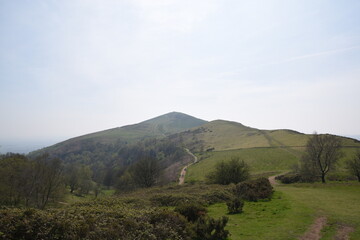 a view of the Malvern hills near Worcestershire beacon 