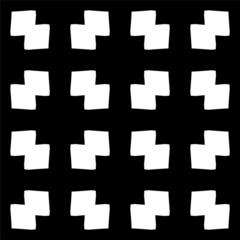 Fototapeta na wymiar Abstract Black White seamless pattern. Modern geometric texture. Repeating abstract background. Polygonal linear grid from striped elements.A seamless background. Black geometric modern Pattern.