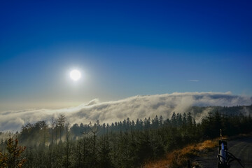 morning in the mountains