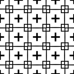 Obraz premium Seamless pattern with striped black white diagonal lines. Rhomboid scales. Optical illusion effect. Geometric tile in op art. Vector illusive background. Futuristic vibrant design.Graphic modern.