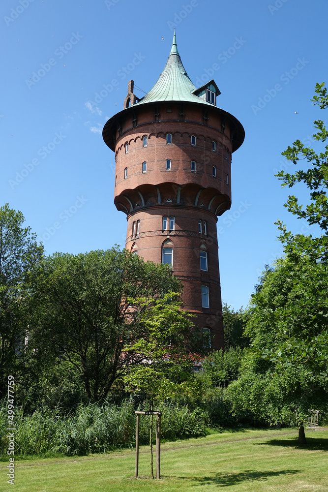 Sticker wasserturm cuxhaven