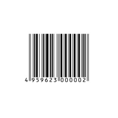 Bar code.Bar code icon vector design isolated on white background.Realistic Bar code icon isolated on white background