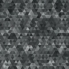 Gray triangular background. Abstract geometric template for presentation. Layout for advertising. Design element. eps 10