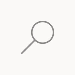 Outline search vector icon sign symbol