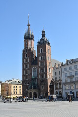 Fototapeta Widoki krakowa, kościół obraz