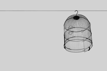 Una jaula abierta es un pájaro libre