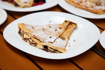 crepa con platano