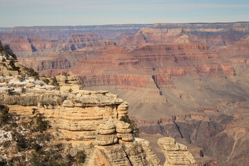 grand canyon images in winter