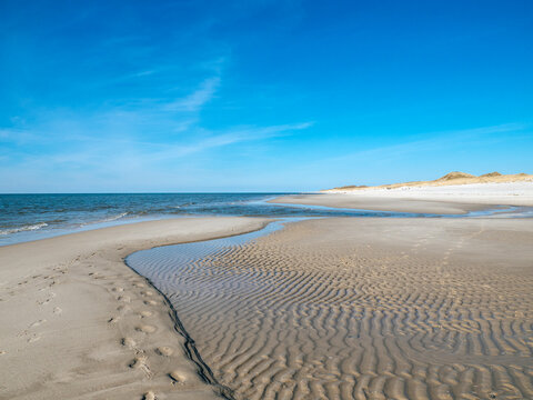 Westrand close to List on the island Sylt 