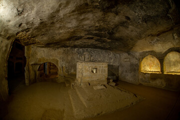 Catacombs of San Genanro Naples Italy