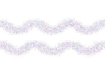 Transparent Confetti. Party Christmas Wallpaper. Rainbow Texture. Glamour Foil. Flying Art. Retro Flyer. Violet Laser Tinsel. Holographic Effect. Blue Transparent Confetti