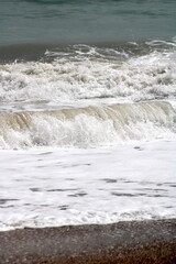 waves on the beach