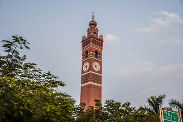 Husainabad clock tower in Lucknow city Uttar Pradesh india