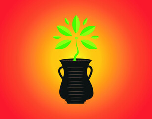 flower clipart vector design