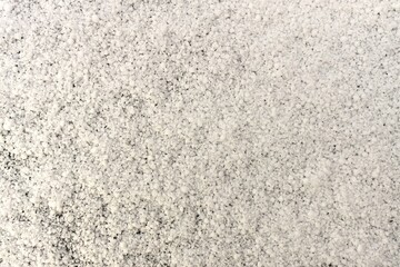 Full Frame Flatlay of A Thin Fresh Layer of Graupel Snow