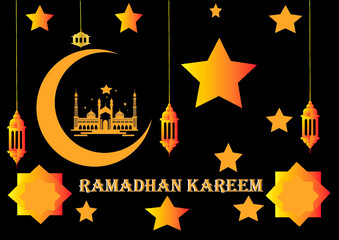 illustration of the month of Ramadan