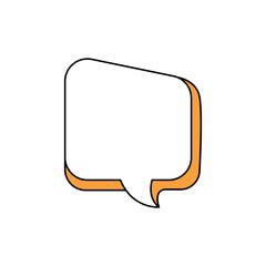 speak bubble text, chatting box, message box outline cartoon vector illustration design. Balloon doodle style of thinking sign symbol.