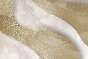 金色 大理石 グリッター  壁紙 エレガントな高級感のある背景