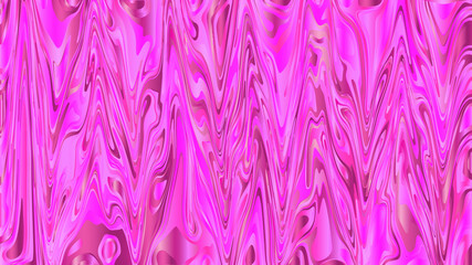 Marble bright pink abstract background. Neon liquid wavy texture. Vector wallpaper.