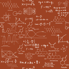 hand drawn physics formula science knowledge education chemistry and physics formula Mathematics and Physics Vector Black Background Hand Drawn Line Mathematics and physics formulas