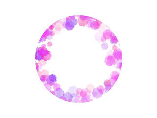 Flowers Frame Background Illustration