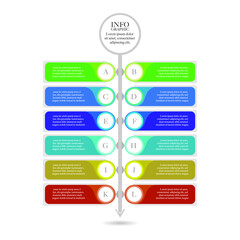 Infographic template Vector