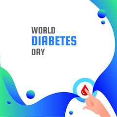World Diabetes Day Vector Template
