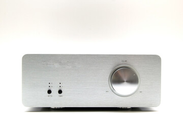 Obraz premium Sound amplifier on a white background