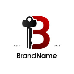 Modern Initial B Key