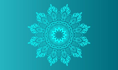 Stylish Mandala Pattern Design Illustration