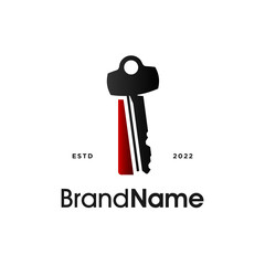 Modern Initial I Key