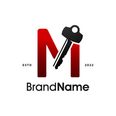 Modern Initial M Key