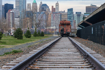 Railroad in New York 
