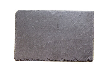 Stone board for cutting products on a white background