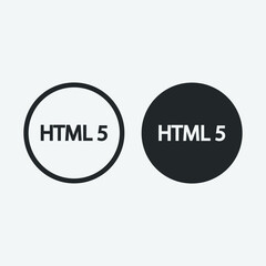 programing language vector icon illustration sign 