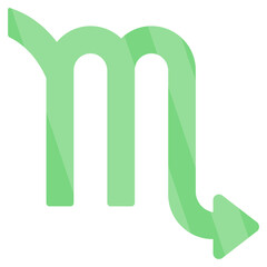 Premium download icon of scorpio