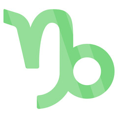 Trendy vector design of capricon