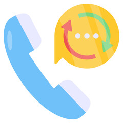 Premium download icon of call forwarding