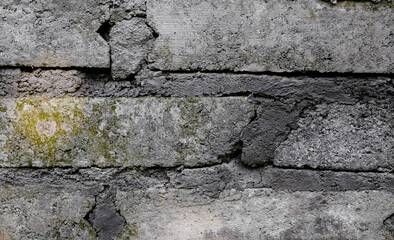 Brick and mortar wall texture
