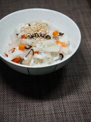 한국음식 무채소밥, 요리