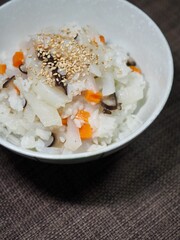 한국음식 무채소밥, 요리