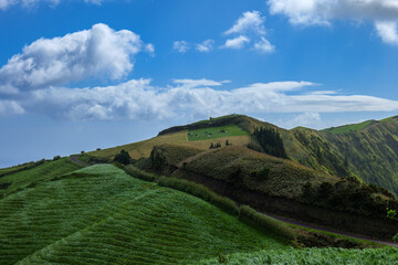 The Beautiful Landscape in Azores