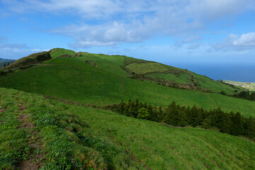 The Beautiful Landscape in Azores