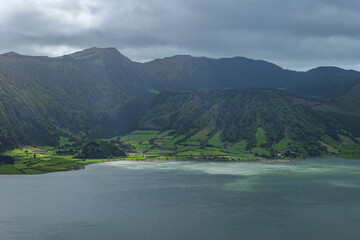 The Beautiful Landscape in Azores