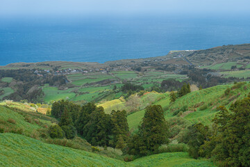 The Beautiful Landscape in Azores