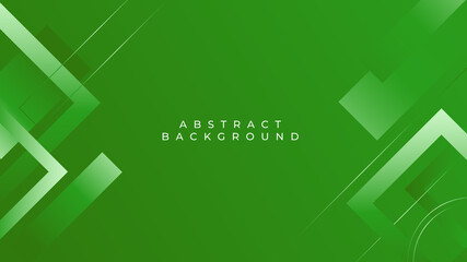Fototapeta na wymiar Green abstract background geometric shapes. Vector illustration