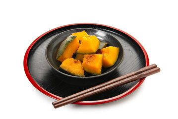 家庭料理カボチャの煮物