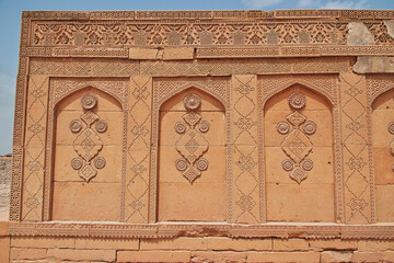 Makli Necropolis, vintage tombs in Thatta, Pakistan