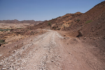 Nature close Ranikot Fort in Sindh, Pakistan
