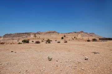 Ranikot Fort, Great Wall of Sindh, vinatge ruins in Pakistan